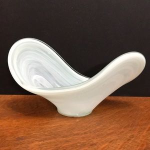 Blown Glass Art Mid Century Modern